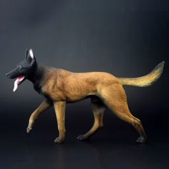 Mr. Z 1/6 Scale Simulation Animal police dog Pet Malinois dog Model Kids Toys Gift Model F 12