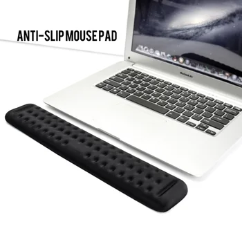 Mysz klawiatura podpórka pod nadgarstki w celu łagodzenia bólu w nadgarstku ergonomiczny uchwyt z pianki pamięci ręka podpórka dla dłoni obsługa komputera PC, laptopa