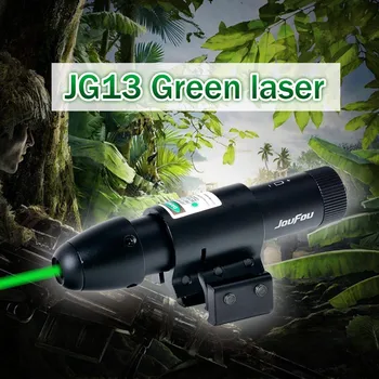 Myśliwski taktyczny JOUFOU Red&green Laser Sight Scope Set With Mount