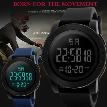 Męski zegarek analogowy wojenne, wojskowe, sportowe led zegarki męskie elektroniczne męskie cyfrowy zegarek wodoodporny fitness-zegar