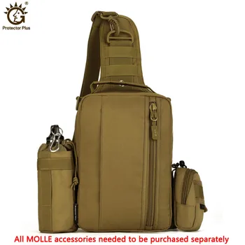 Męskie armii wodoodporna нагрудная torba Military Molle Single Shoulder Bag Crossbody Bag for Outdoor Hiking Camping Hunting