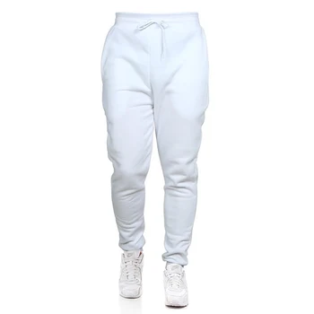 Męskie casual, sportowe spodnie damskie z prostymi kolorami i prosty ograniczeniem kostki spodnie z polar i pogrubienie