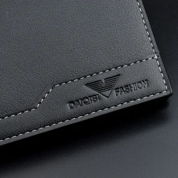 Męskie portfele Nowy 2019 biznes miękka skóra długi cienki portfel posiadacza karty moda portfel męski wielofunkcyjny kopertówka męskie portfele
