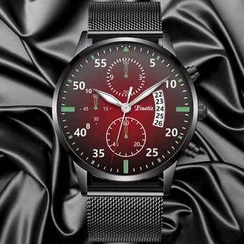 Mężczyzna zegarka mody ultra-cienkie zegarki ze stali nierdzewnej z netto paskiem biznesu dorywczo analogowy zegarek Kwarcowy Relogio feminino
