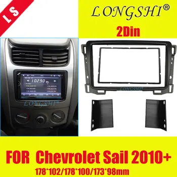 Najlepszy samochód 2Din Fascia na lata 2010-Chevrolet Sail DVD, Radio stereo naprawa panelu deski rozdzielczej zmodyfikowany zestaw montażowy ramka 2 din