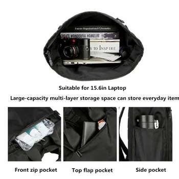 Najwyższej jakości wodoodporny duży plecak mężczyźni funkcjonalne plecaki do notebooków męskie zewnętrzne torby Mochilas