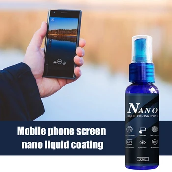Nano Liquid Glass Screen Protector dla wszystkich smartfonów, tabletów godzin punktów kamer PUO88
