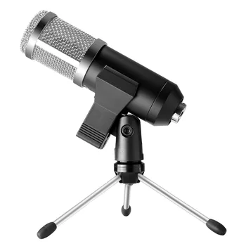 Neewer składany statyw mikrofon stacjonarny stoisko solidna konstrukcja żelazna 5/8-inch męski 3/8-inch żeński adapter do domowego studia