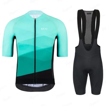 Niekończące męskie letnie rowerowe Jersey zestawy rowerowa odzież rowerowa odzież ropa maillot de hombre bycicle wear MTB bib short set 9D pad