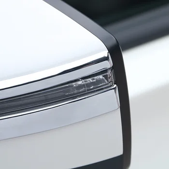 Nissan Note E12 hatchback 2016-2020 ABS chrom drzwi boczne samochodu lusterko wsteczne biżuteria paski pokrywa wykończenie akcesoria 2 szt.