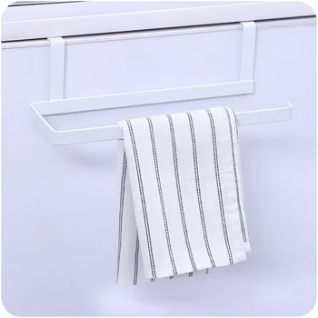 Nowe żelazko kuchnia uchwyt tkaniny do zawieszania rolka papieru toaletowego ręcznik uchwyt szafki kuchenne drzwi hak do przechowywania organizator WJ10281