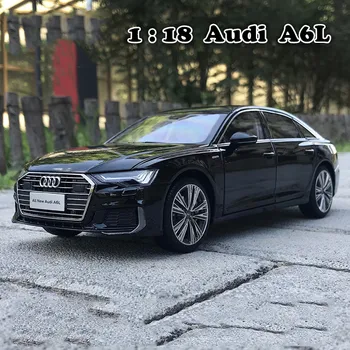 Nowy 1:18 stop Audi A6L Scale Models toy Car audi Car Suit metalowy model miniaturowego kolekcji zabawek dla dzieci kids
