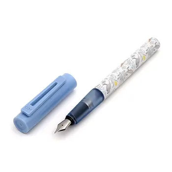 Nowy KACO X V&A Museum Joint Series SKY Fountain Pen Schmidt Converter Extra Fine Nib 0.38 mm Ink Pen Gift Box Office Collection