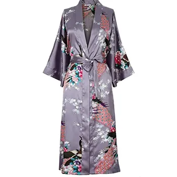 Nowy Projekt Japońskich Kobiet Letni Wysokiej Jakości Kimono Szlafrok Elegancka Wygodna Miękka Koszula Nocna Casual Strona Nocna Odzież Impreza