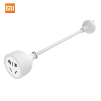 Nowy Xiaomi Mi Mijia Home Electronic Power Strip Socket szybkie ładowanie 3 USB + 3 gniazda 6 standardowych wtyków rozszerzenie interfejsu EU US