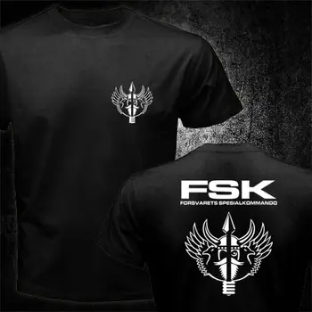 Nowy norweski oddział armii Norwegii Forsvarets Spesialkommando FSK t-shirt
