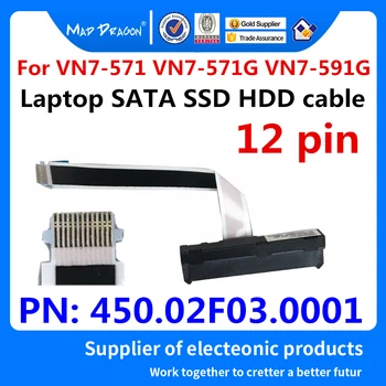 Nowy oryginalny dysk SSD HDD kabel SATA HDD dysk twardy kabel do Acer Aspire Nitro VN7-571 VN7-571G VN7-591 VN7-591G 450.02F03.0001