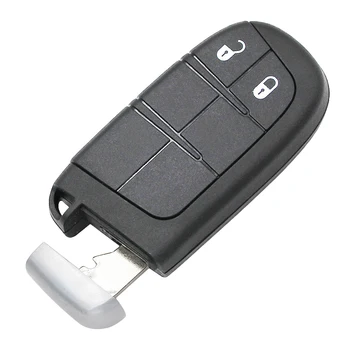 Nowy бесключевой Smart Remote Key Case dla Chrysler Dodge Journey 2011-2 przyciski +Blade key fob shell