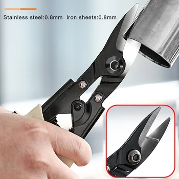 OMY Sheet Metal Cutting Nożycowy obcinak do rur PVC profesjonalne, przemysłowe nożyce żelazne nożyce uniwersalne nożyce nożyce cyny