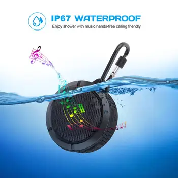 Odkryty Bezprzewodowy Bluetooth 4.1 stereo głośnik przenośny odporność na uderzenia IPX7 wodoodporny głośnik z basem