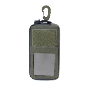 Odkryty taktyczny wojskowy torebka torba na ramię dla kart wodoodporny zamek błyskawiczny uchwyt klucza pakiet funkcjonalny myśliwski portfel saszetka biodrówka