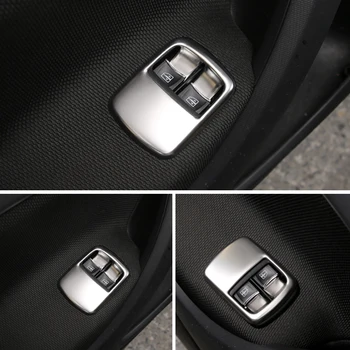 Okna auta Panel sterowania Ozdobne ramki stylizacji samochodów smart fortwo forfour 453 akcesoria samochodowe wnętrze samochodu naklejka