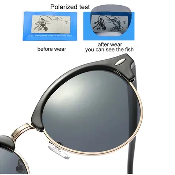 Okulary Polaryzacyjne Kobiety 2021 Fajne Okrągłe Okulary Moda Jazdy Okulary Lady Luksusowej Marki Okulary Czarny Różowy Oculos