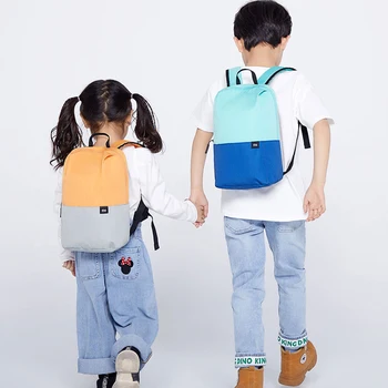 Oryginalny Xiaomi Mi Mini plecak 7L/15L/20L dużej pojemności Mężczyźni Kobiety torba podróżna miejski wypoczynek Back Pack kolorowe torby Sportowe piersi