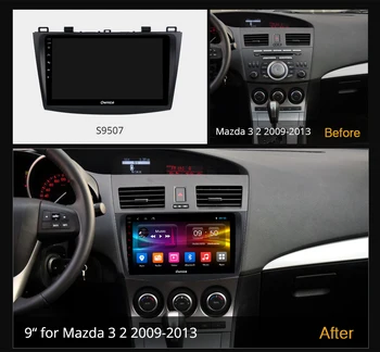 Ownice 2 din Quad Core Android 10.samochodowy odtwarzacz DVD Auto radio GPS Navi Mazda 3 2010 2011 2012 2013 DSP 4G LTE SPDIF 6G+128G