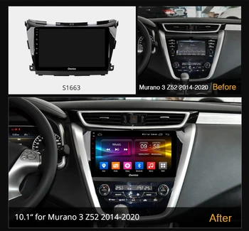 Ownice 8 core Android 10.0 GPS Navi DVD Radio Player 6G+128G do Nissan Murano 3 Z52 - 2020 4G LET 1280*720 DSP SPDIF