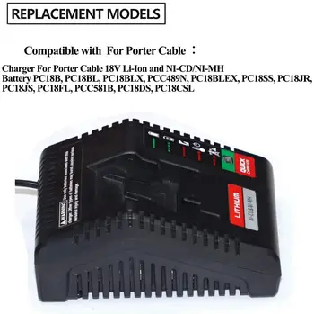 PCXMVC 18V, litowo-jonowe i Ni-CD, ładowarka PCMVC PCLMVC dla kabla Porter 18V PC18B-2 PC18BLX PC18BLX PC489N