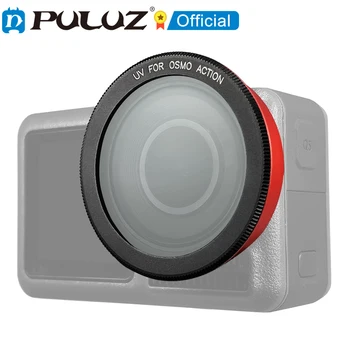 PULUZ CPL ND16 ND1000 ND64 ND8 UV obiektyw filtr dla DJI Osmo Action Camera akcesoria pokrywka obiektywu filtr