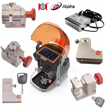 Pełna 5 zacisków Auto Locksmith Tool Alpha CNC Automatic Key Cutting Machine bardziej dokładny niż Miracle A9 Laser Key Maker