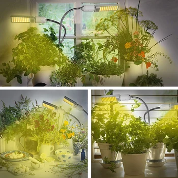 Phytolamp 50W Led Grow Light Full Spectrum Lamp For Plant Doniczkowe Vegetable Flower 88LEDs Dimmable Plants Lamps