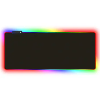 Podkładka pod mysz негабаритная cienka powierzchnia wodoodporny stół do szycia tkaniny mata kolorowe światła RGB światła lampy