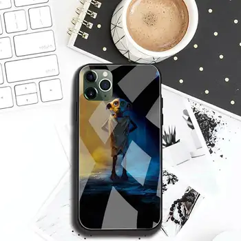 Potter movie Dobby etui do telefonu, hartowane szkło iPhone 12 pro max mini 11 Pro XR XS MAX 8 X 7 6S 6 Plus SE 2020 case