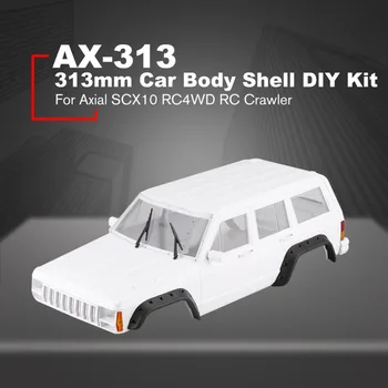 RC AX-313 12.3 inch/313mm Car Body Shell do 1/10 RC Truck Crawler Axial SCX10 & SCX10 II 90046 90047 DIY Kit Cars Body Shell Set