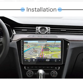 Radio samochodowe 2 Din 10,1 calowy uniwersalny odtwarzacz nawigacja GPS samochodowy odtwarzacz multimedialny Radio WIFI dla Volkswagen toyota BMW Kia