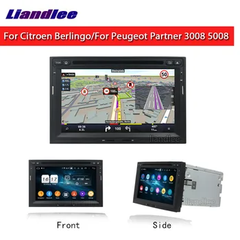 Radio samochodowe DVD dla Citroen Berlingo Peugeot Expert/Partner/3008/5008 2008~2018 Android Autoradio Carplay GPS Navigation Map