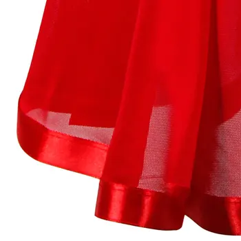 S M L 4XL 5XL 6XL plus-size kobiety haft czarny czerwony patchwork seksowna bielizna gorąca seksowna bielizna Halki przezroczysta sukienka