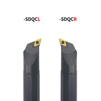 SDQCR S08K-SDQCR07 S16Q-SDQCR11 S32T-SDQCR11 tokarka narzędzia tokarskie CNC wewnętrzny Uchwyt narzędzia Nudne listwa SDQCL pełnowęglikowe wstawić DCMT