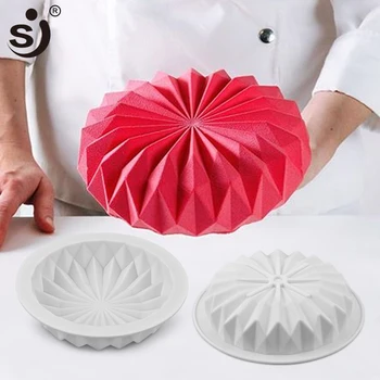 SJ 3D tort formy silikonowe do dekoracji silikonowe narzędzia Świąteczny blasze narzędzia deser cukierki FDA certyfikat kuchnia bar