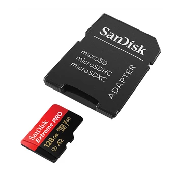 SanDisk Extreme Pro/Ultra Micro SD 64GB, 128GB 256GB 400GB karta pamięci 32 64 128 gb Flash SD Card SD/TF MicroSD U1/U3 4K Class 10