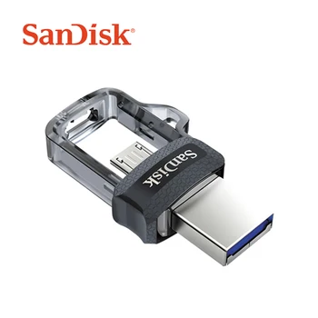 Sandisk Mini USB 3.0 Dual OTG USB Flash Drive 16GB PenDrives USB3.0 high speed up to 150M/s dla telefonu z systemem Android