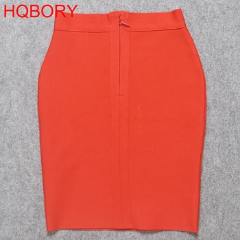 Sexy Red 2018 Women ' s Newest Style Bodycon mini Length High Waist Bandage Skirt