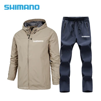 Shimanos wędkarska odzież Sportowa zewnętrzna cienka odzież szybkoschnące spodnie męski strój wędkarski oddychająca ochrony przeciwsłonecznej kurtka wędkarska