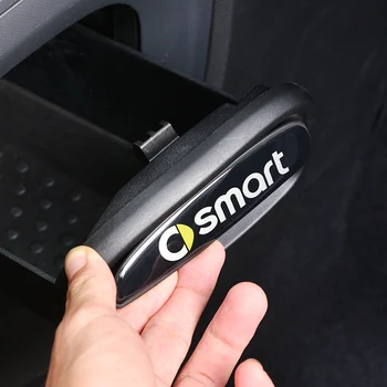 Stylizacja samochodu zapalniczka naklejka pudełko do przechowywania uchwyt naklejka naklejki wnętrze Wystrój dla Smart 453 fortwo forfour akcesoria