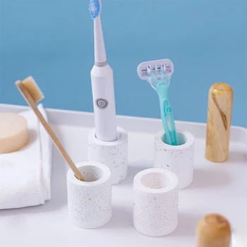 Szczoteczka do zębów podstawa Silikonowa forma betonowa łazienka uchwyt na szczoteczki do zębów formy cement świecznik niniejszy formularz