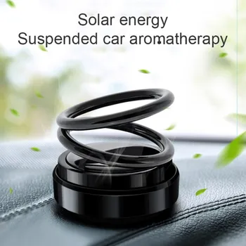 Słoneczny Automatyczny Obrotowy Car Zapach Samochodowy Odświeżacz Powietrza Zapach Akcesoria Samochodowe Dekoracji Ornament Samochodowy Odświeżacz Powietrza Dyfuzor