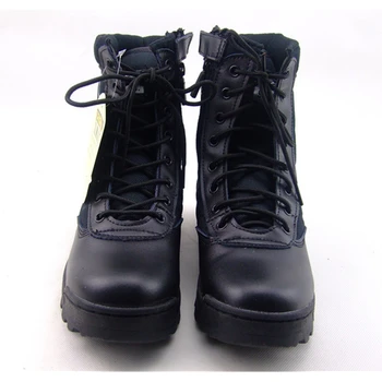 Taktyczne pustynne страйкбольные bojowe buty botki Zimowe męskie kamuflażu wojskowe wojskowe buty myśliwskie wspinaczkowa buty czarny